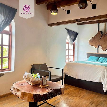 Hotel Portal&Suites Ciudad Hidalgo Eksteriør bilde