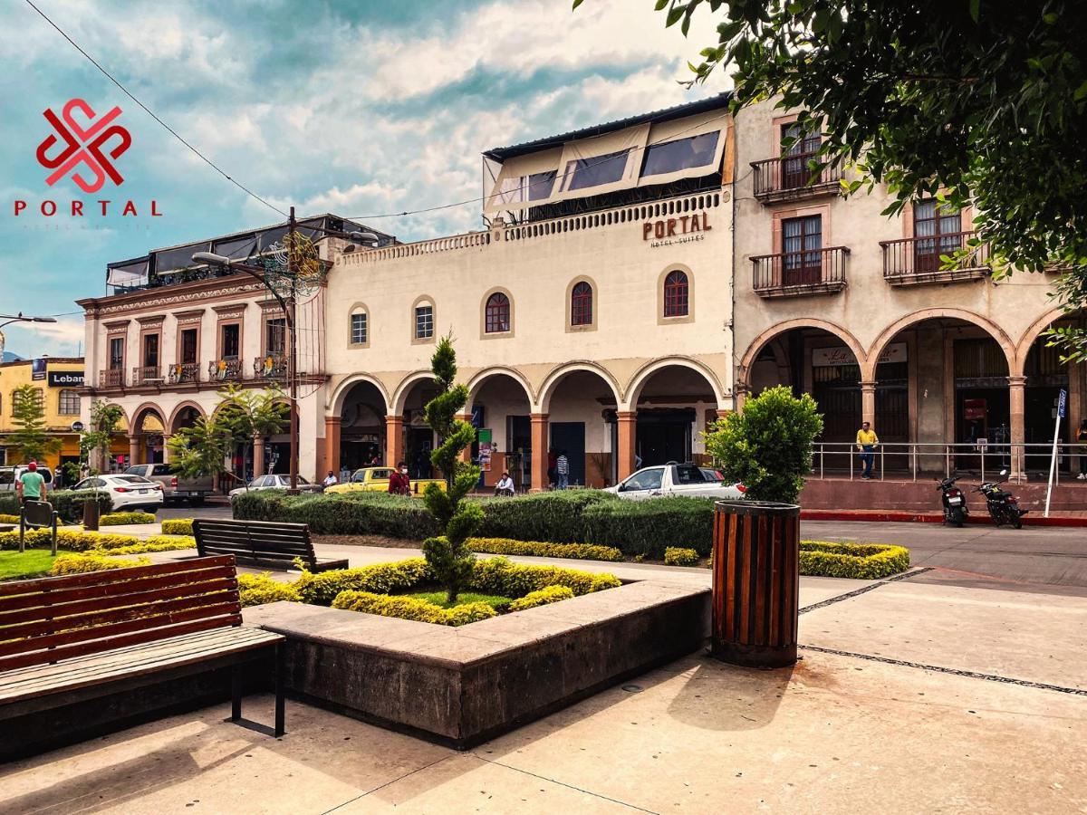 Hotel Portal&Suites Ciudad Hidalgo Eksteriør bilde