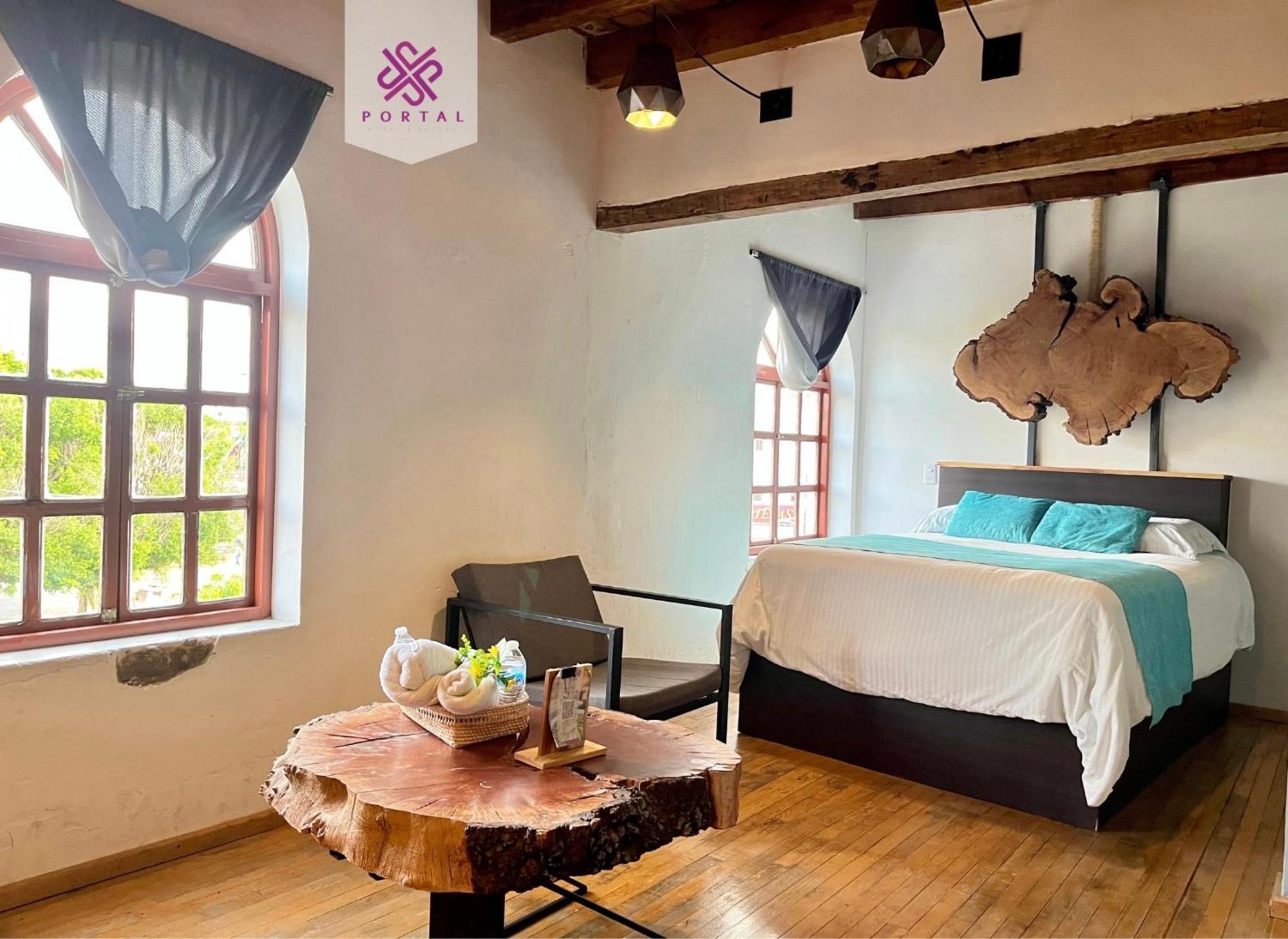 Hotel Portal&Suites Ciudad Hidalgo Eksteriør bilde