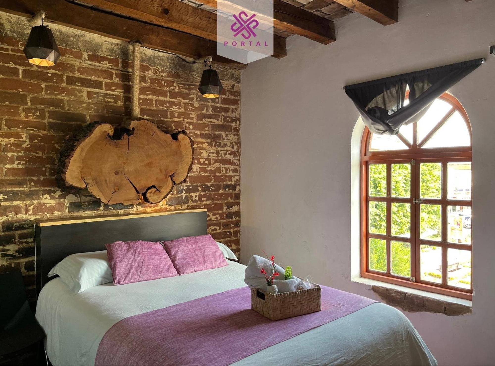 Hotel Portal&Suites Ciudad Hidalgo Eksteriør bilde